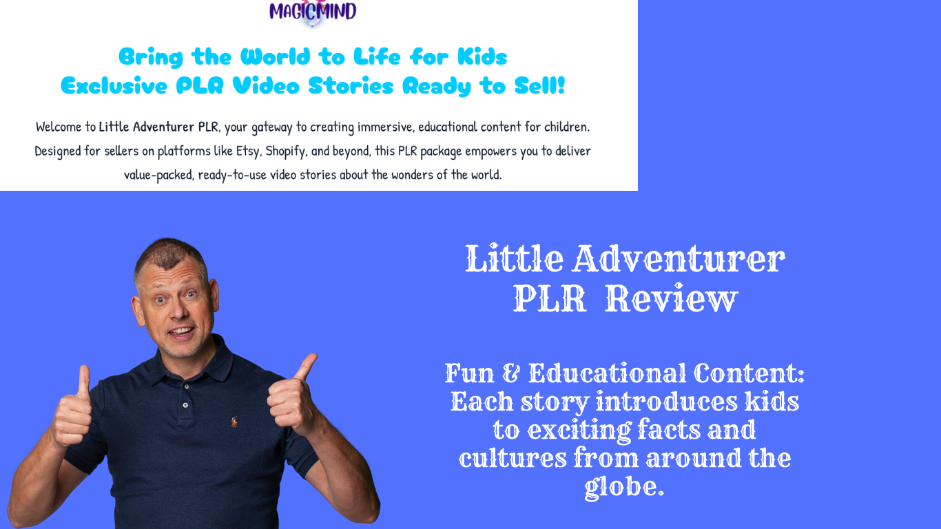 Little Adventurer PLR
