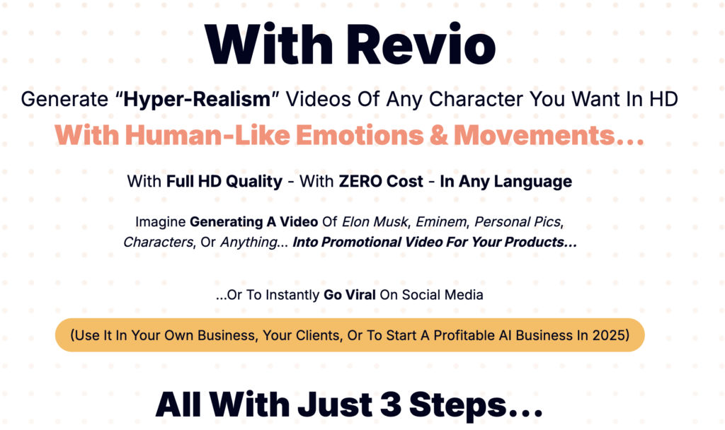 Revio AI Tool