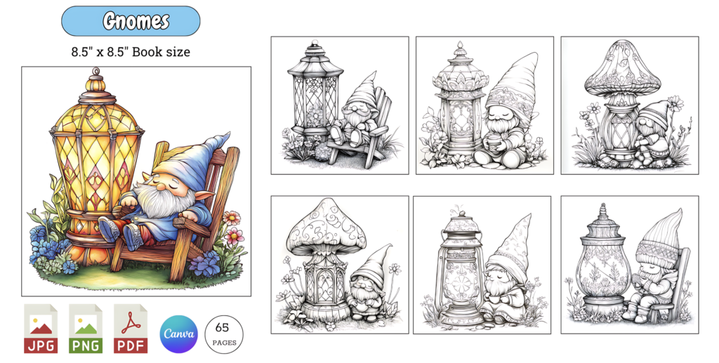 Gnomes Images for Books